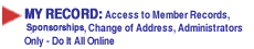Click to Change your address, see sponsor history and more